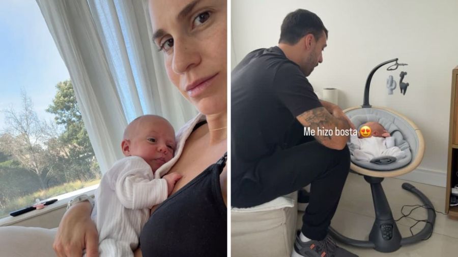 Julieta Puente y su esposo, Facundo Miguelena