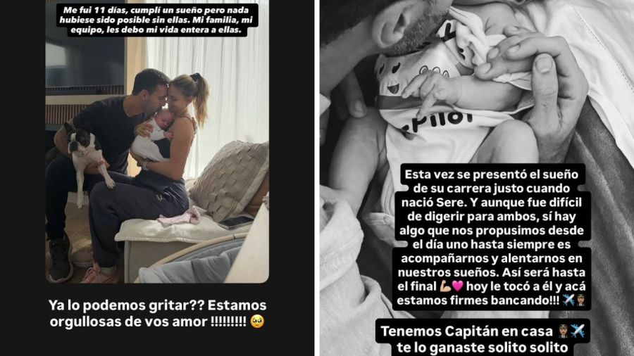Julieta Puente y su esposo, Facundo Miguelena