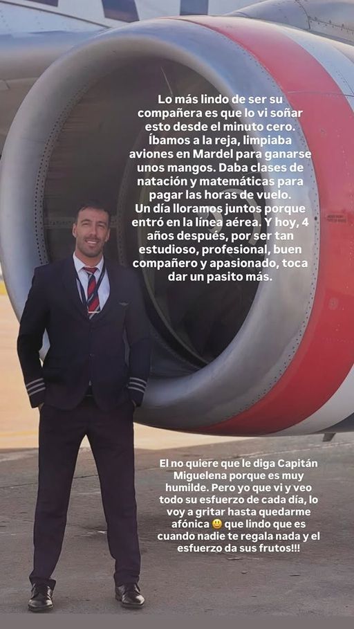 Julieta Puente y su esposo, Facundo Miguelena