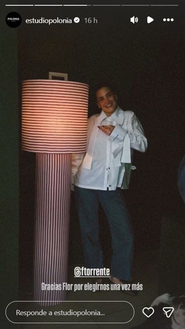 Lámpara escultórica de Flor Torrente