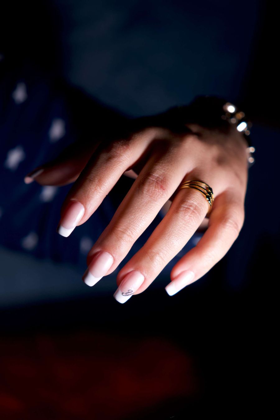 Manicura francesa