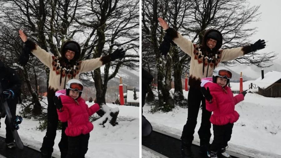 Vacaciones de Anita García Moritán y Pampita en la Patagonia