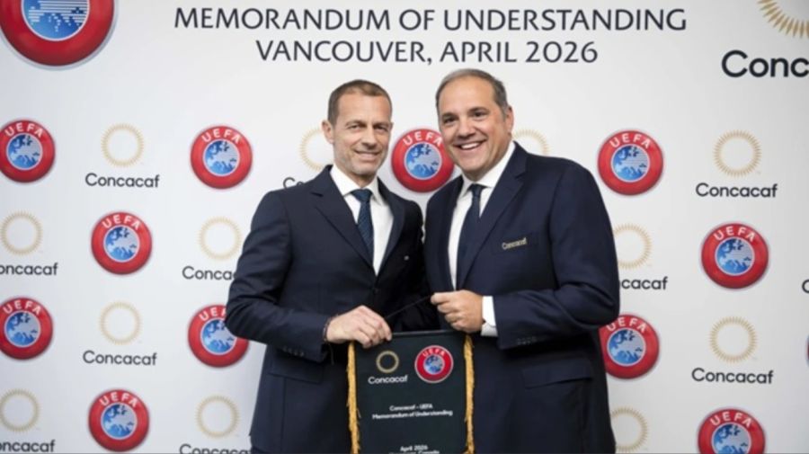 Victor Montagliani y Aleksander Ceferin