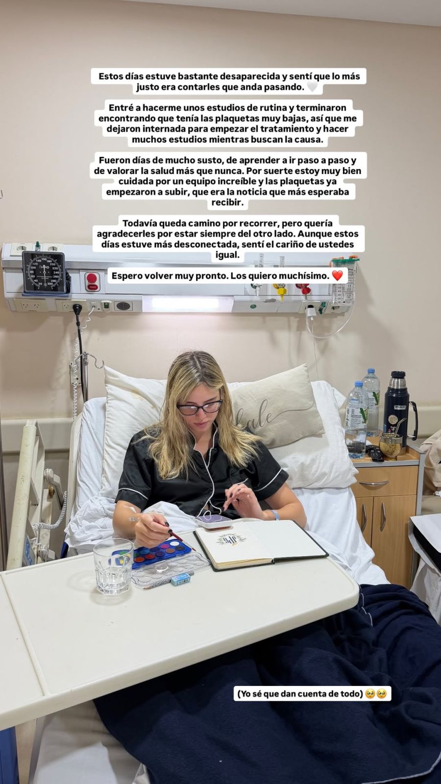 Denisse González, ex Gran Hermano, fue internada