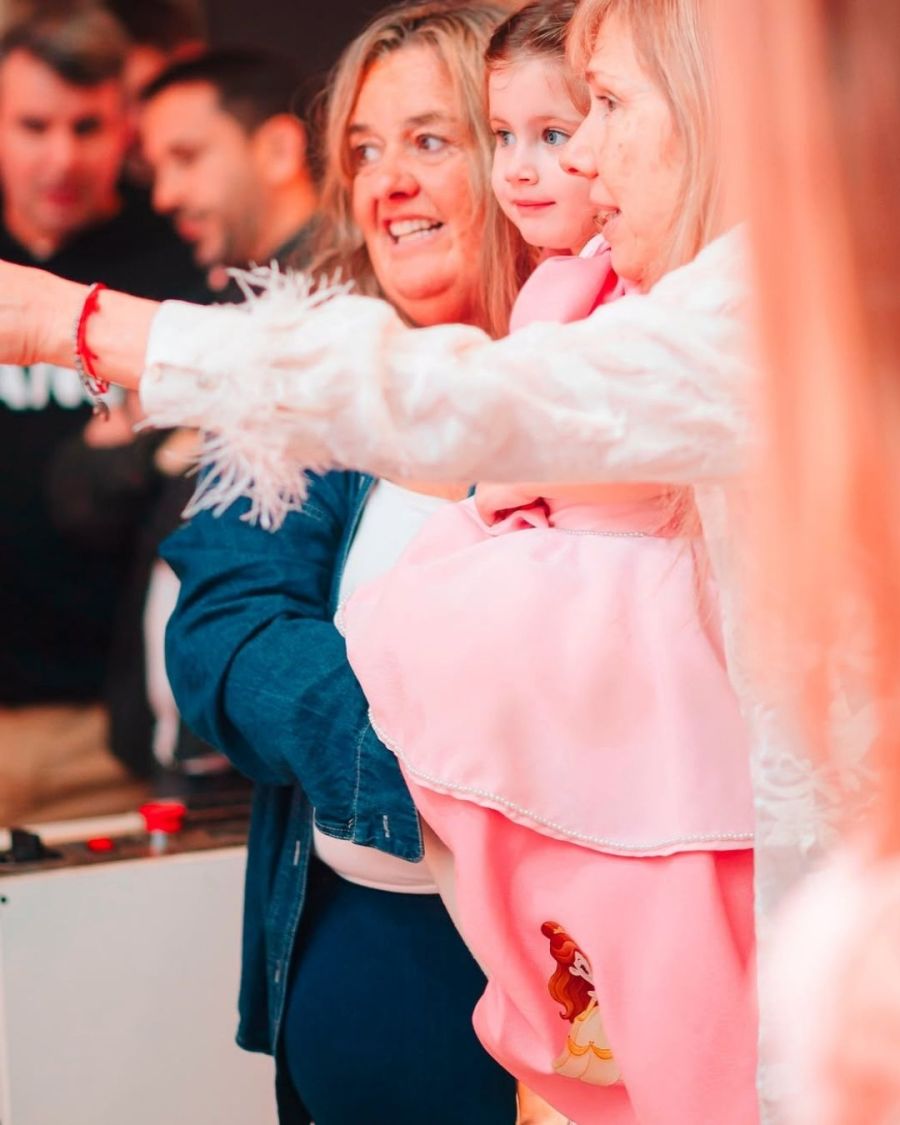 El cumpleaños de Arianna, la hija de Stephanie Demner
