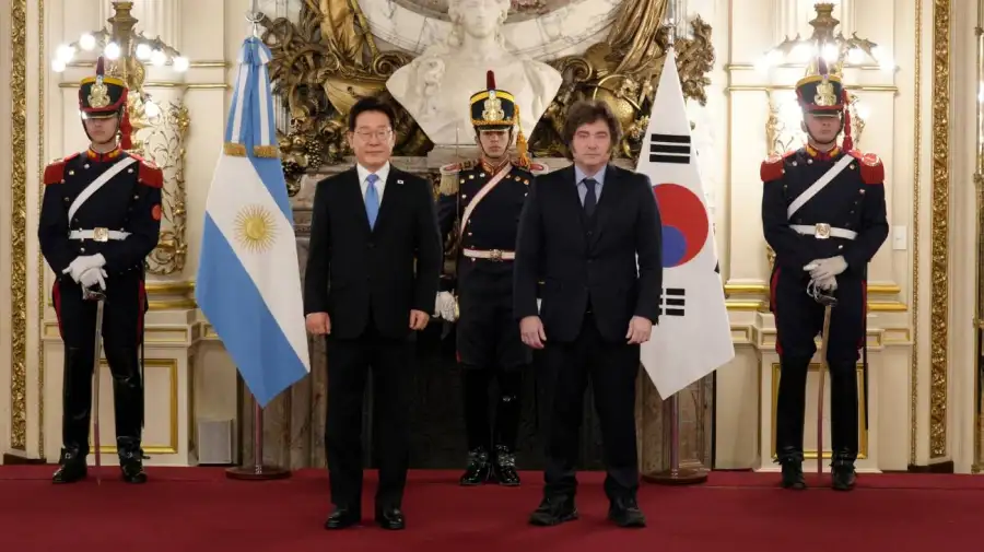 Javier Milei y Lee Jae-Myung 31072026