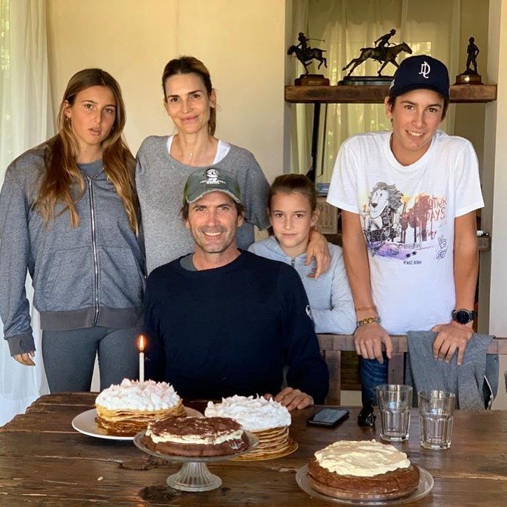 María Vázquez, Adolfo Cambiaso, Mía Cambiaso, Adolfo Poroto Cambiaso, Myla Cambiaso