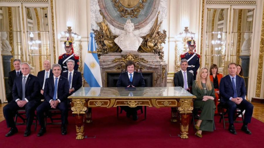 Milei: Presentación de la carta orgánica del Banco Central