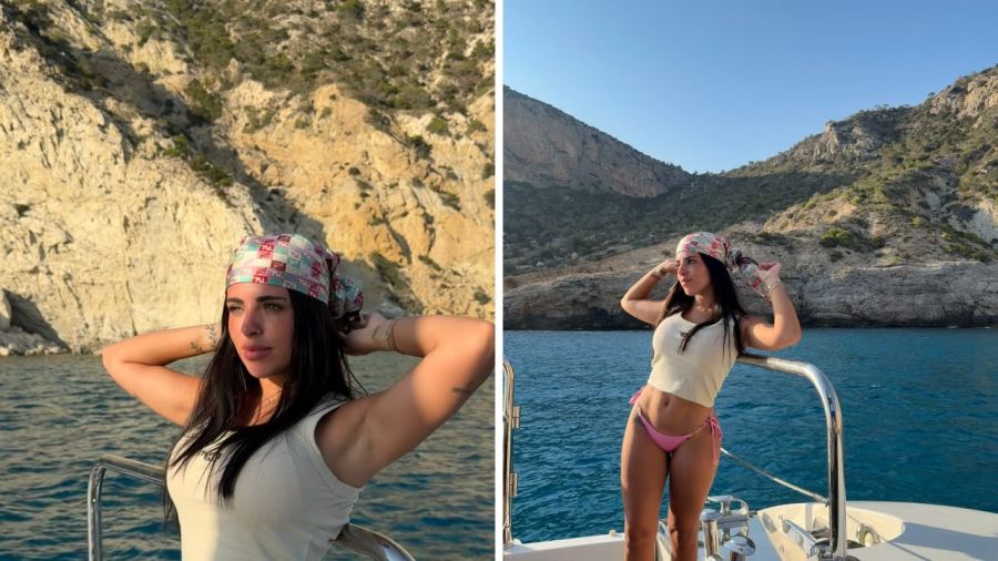 Valentina Cervantes en Ibiza