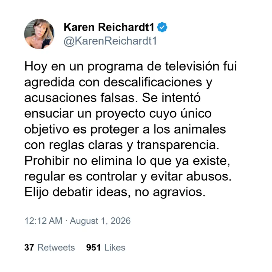 Posteo de Karen Reichardt