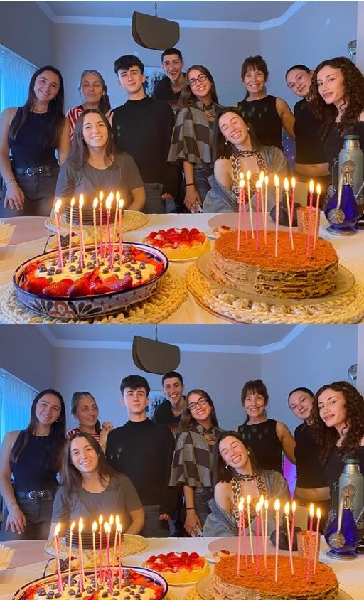 Cumpleaños de Alegra Palazzo, la hija mayor de Viviana Sacone