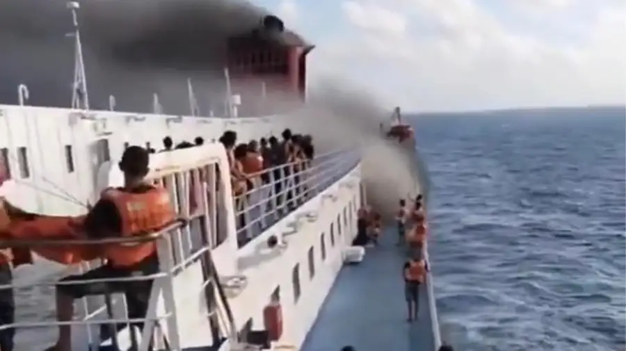 Incendio Indonesia