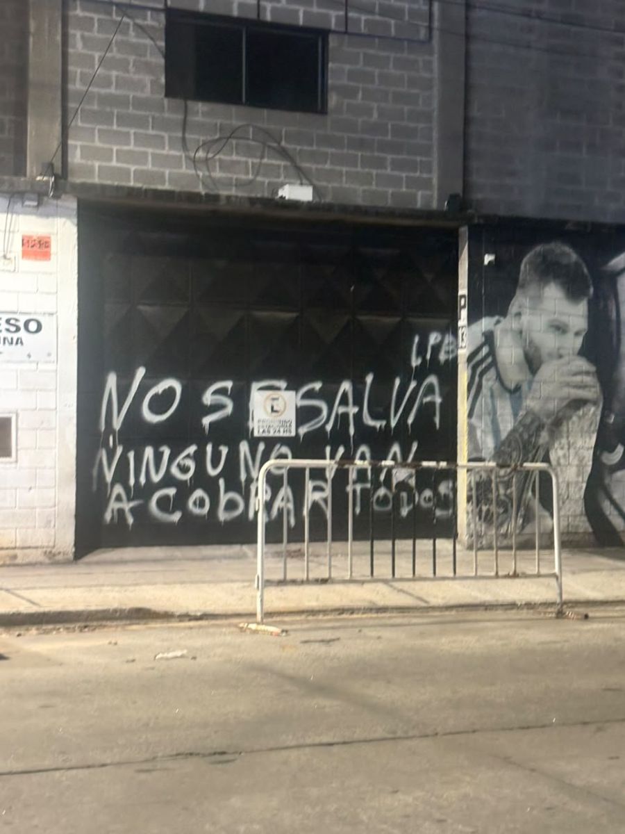 amenazas en All Boys
