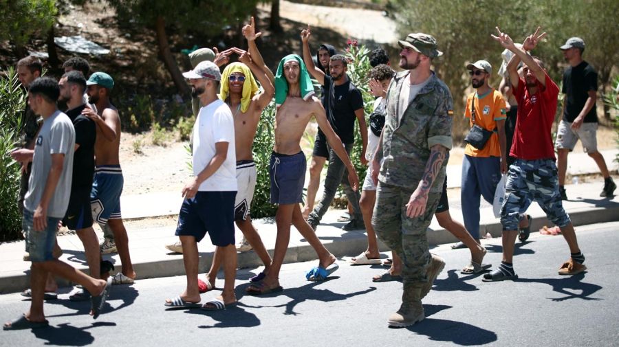 Crisis migratoria en Ceuta 03082026