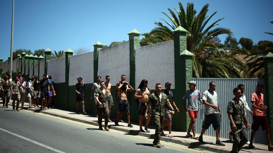 Crisis migratoria en Ceuta 03082026