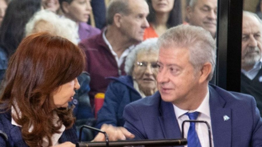 Cristina Kirchner y Carlos Beraldi