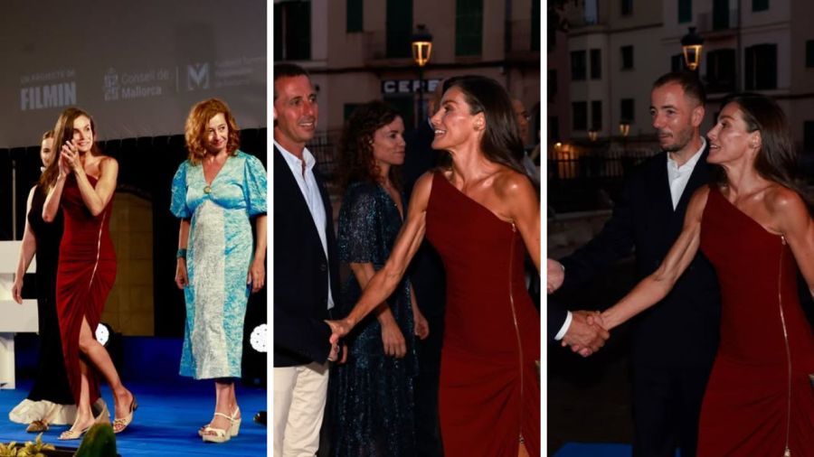 El loook de inspiración old Hollywood de la reina Letizia