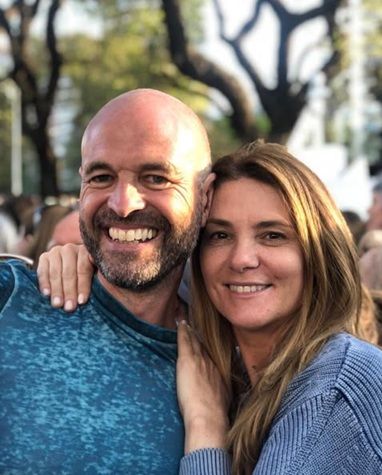 Javiera Álvarez Echague junto a su marido Guillermo Dietrich