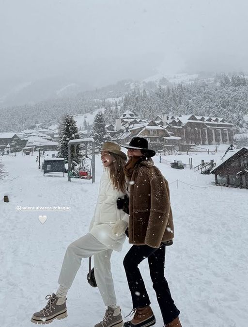 Juliana Awada junto a su amiga Javiera Álvarez
