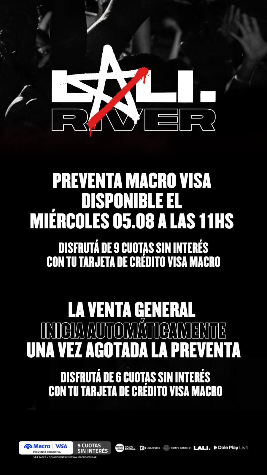 Lali vuelve a River