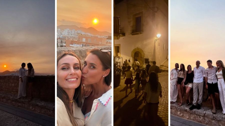 Vacaciones de Gisela Dulko en Europa