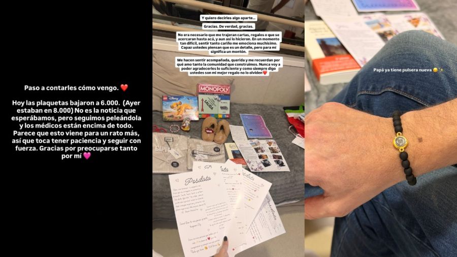 Denisse González sobre su salud y los regalos que les enviaron