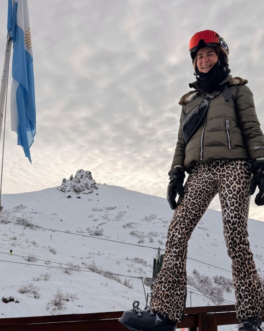 El look de Puli Demaría en Bariloche