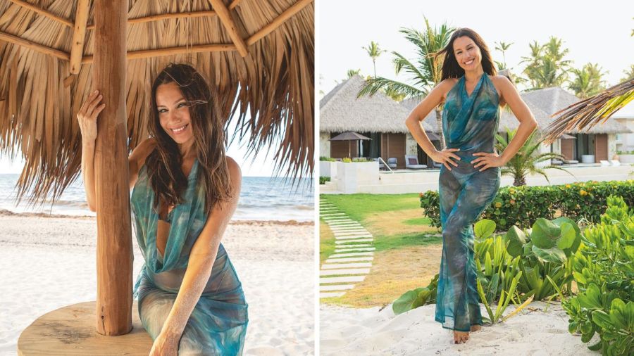 Pampita en Punta Cana