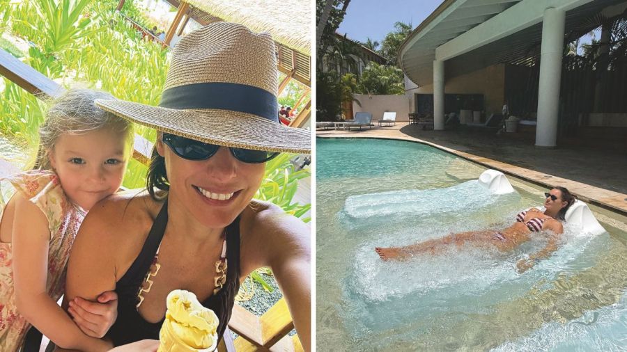 Pampita en Punta Cana