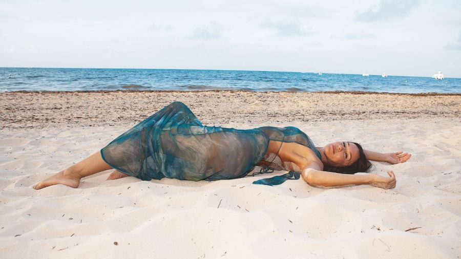 Pampita en Punta Cana