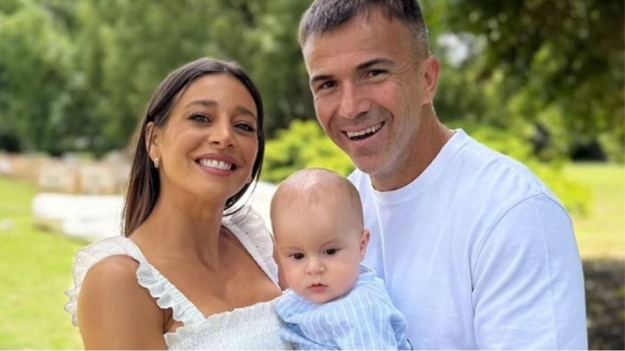 Sol Pérez, Guido Mazzoni y su hijo Marco