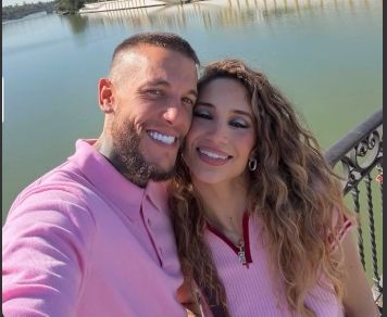Alex Caniggia y Melody Luz