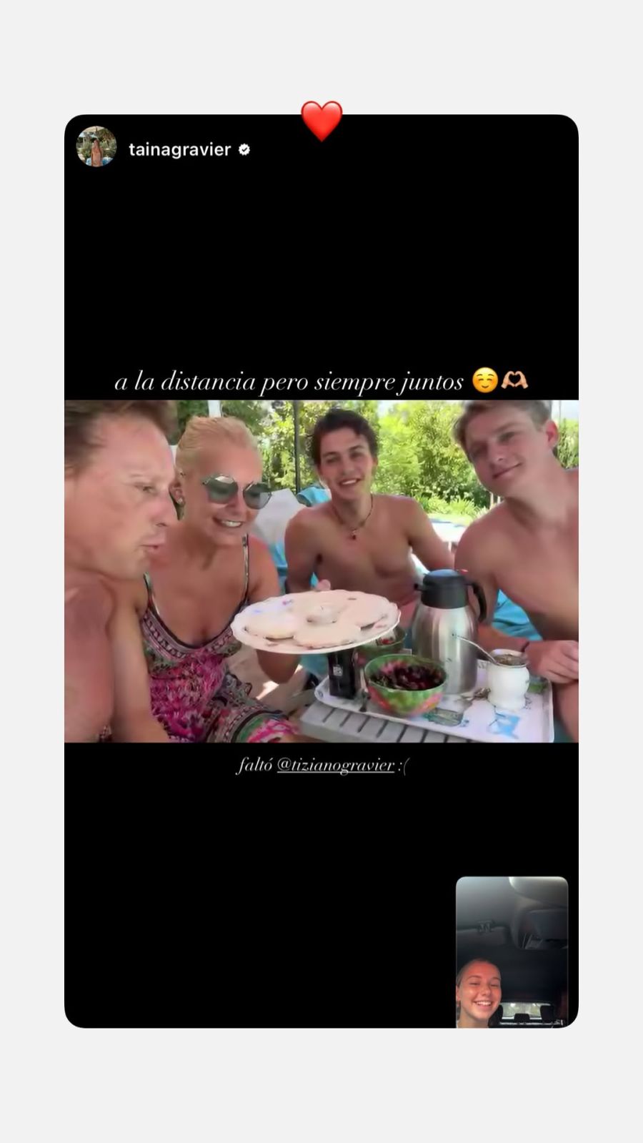 Así fue el cumpleaños 64 de Alejandro Gravier, el esposo de Valeria Mazza