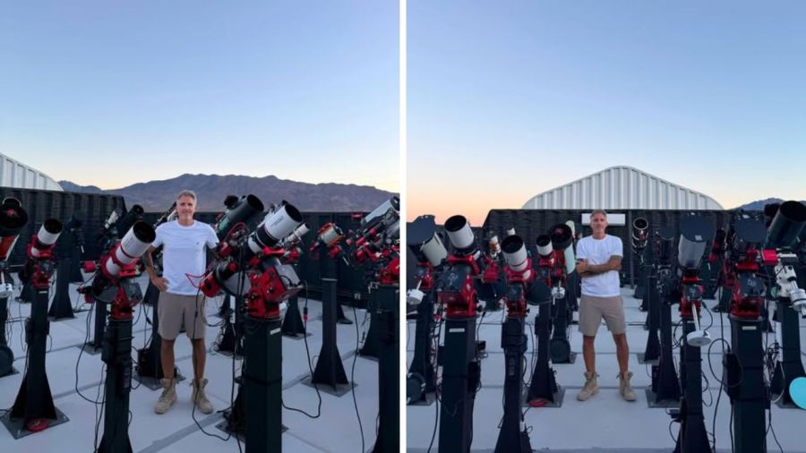 El nuevo proyecto de astrofotografía de Nicolás Paladini