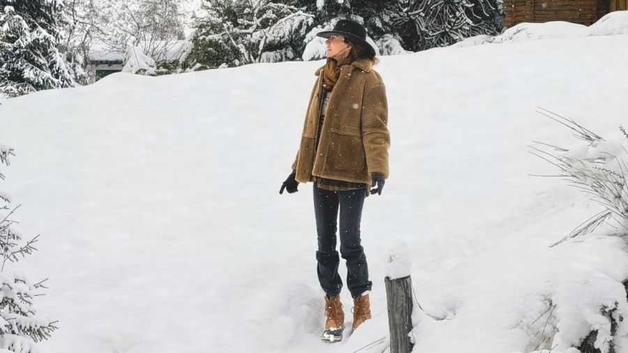 Juliana Awada en Cerro Bayo