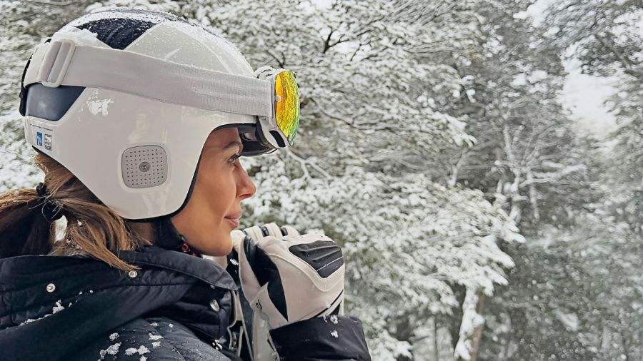 Juliana Awada en Cerro Bayo