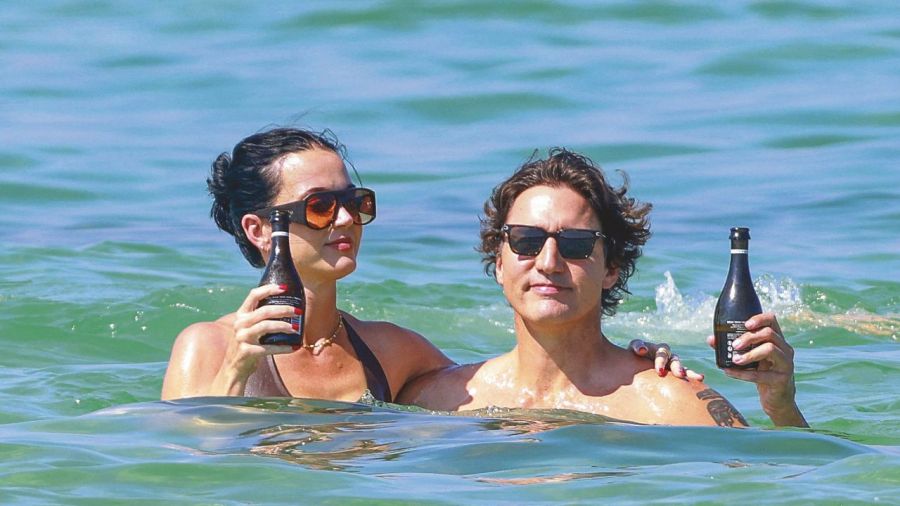 Katy Perry y Justin Trudeu