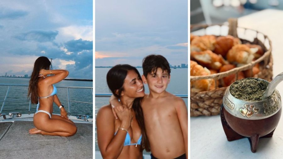 Las vacaciones de Antonela Roccuzzo