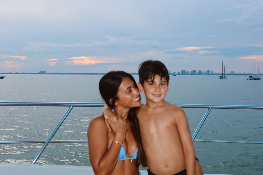 Las vacaciones de Antonela Roccuzzo