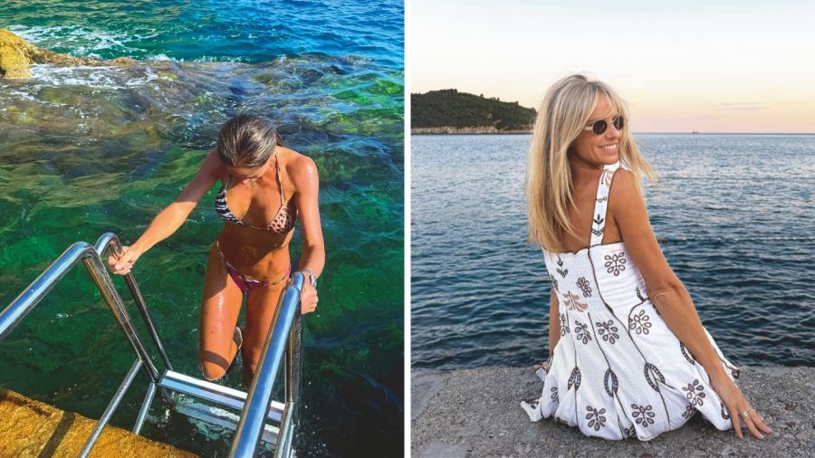 Mariana Fabbiani en Grecia