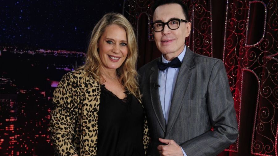 Rocío Marengo con Marcelo Polino