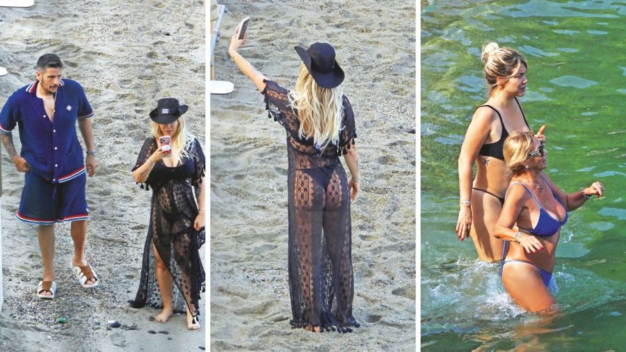 Wanda Nara en Italia