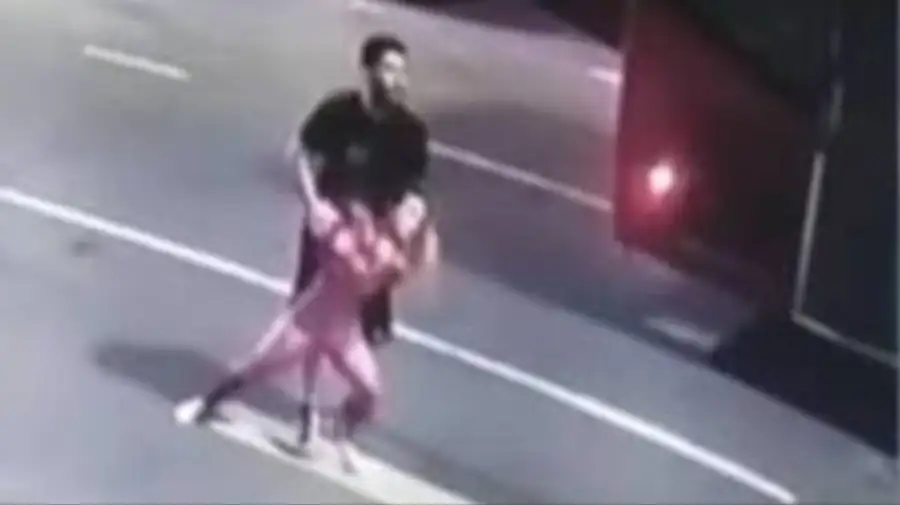 Facundo Moyano y su novia Candela Arizaga