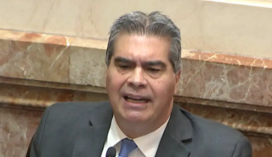 Jorge Capitanich en el Senado
