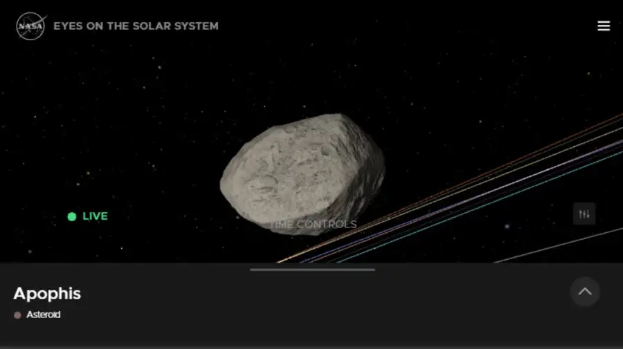 La NASA monitorea nuevamente al asteroide Apophis y advirtió que rozaría la Tierra en abril de 2029