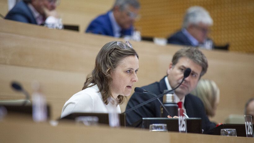 La radical Brenda Austin en sesión