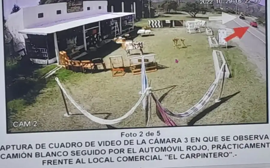 Los dos videos clave que muestran cómo circulaban los vehículos antes del choque en Altas Cumbres