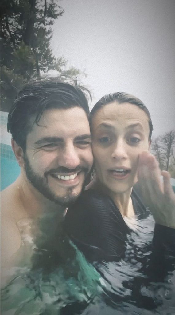 Marco Antonio Caponi y Mónica Antonópulos