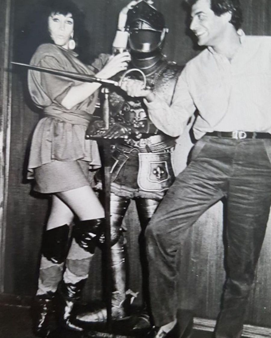 Moria Casán y Mario Castiglione