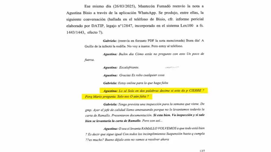 Nélida Agustina Bisio y Gabriela Mantecon Fumado